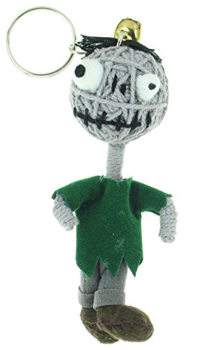Zombie V.1 Walking Dead Voodoo String Doll Keyring Keychain