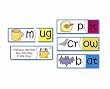 Learning Resources Funny Phonics Puzzle Cards, 2 Letter Word Endings
