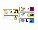 Learning Resources Funny Phonics Puzzle Cards, 2 Letter Word Endings