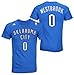 Adidas Mens Oklahoma City Thunder NBA Russell Westbrook T Shirt Blue