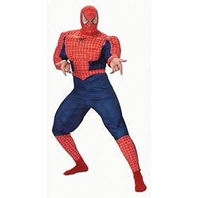 Spiderman 3 Deluxe Muscle Adult Costume - Size 38/40