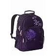 Lassig Backpack Diaper Bag, Butterfly Purple