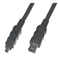 Digitus IEEE 1394 FireWire Kabel 1,8 m L�nge, 4 / 6 polig, i-Link kompatibel
