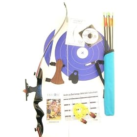 Ages 8 And Up Deluxe Archery Package�