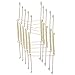 Xinlinke Lot5 6-Inch Small Invisible Plate Wire Hanger Wall Holders with Protective Rubber Cover for 5