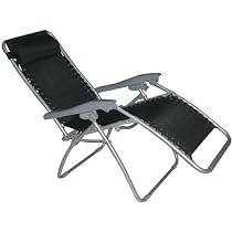 Zero Gravity Relaxer Garden Furniture Sun Lounger Chair New