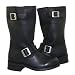 Xelement Women's Classic Advanced Engineer Biker Motorcycle Boots - 6.5