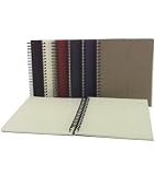 Spiral Scrapbook 9''X11''- Many Colors