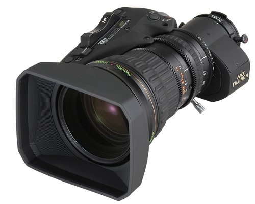 Fujinon HA18x7.6ERM 7.6-137mm HDTV ENG-Style Standard Zoom Lens with 2x Extender