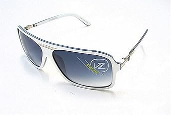 Click here to buy VONZIPPER Stache White Sandwich Frame WBS Sunglasses by VonZipper.