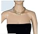 Gold Chunky Large Bling Statement Curb Chain Fashion Necklace Choker By VAGA