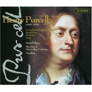 Henry Purcell: Funeral Music for Queen Mary; Sacred Music; Dioclesian Songs by Henry Purcell, Timothy Brown, Michael Chance, David Miller, and Maggie Cole (Audio CD)