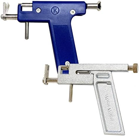 ACE Needles Professional All-Metal Ear &amp; Body Piercing Gun - Silver