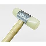 NYLON HAMMER PLASTIC DOUBLE HEAD 27mm FACE DIAMETERS METALSMITH GERMAN HAMMER (E 12) NOVELTOOLS