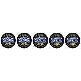 Smokey Mountain Snuff, 5 Cans - Arctic Mint POUCH - Tobacco Free, Nicotine Free - 20 pouches per can