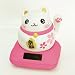 Lucky Cat Chubby Nohohon Solar ECO Japan Figure Pink_s-1