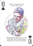 Waite Hoyt - Oddball NEW York Yankees Playing Card