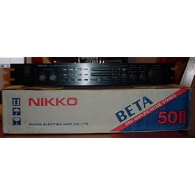Nikko 50II Beta Stereo Pre-Amplifier