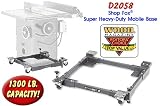Tools : D2058 SHOP FOX® Super Heavy-Duty Mobile Base