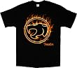 Thundercats Flame Logo Black T-Shirt Tee