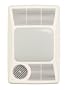 Broan 100HL Directionally-Adjustable Bath Fan with Heater and Incandescent Light