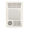 Broan 100HL Directionally-Adjustable Bath Fan with Heater and Incandescent Light
