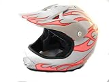 Youth Motocross ATV or Motorcycle Helmet Pink, Medium