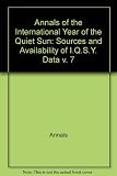Sources and availability of IQSY data