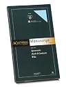 Southworth Manuscript Covers, Scored at 3/4 x 9 x 15.5 Inches, 30 lb, Blue, 100 per Box (41S)