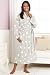 Info/Buy Heart Print Fleece Dressing Gown