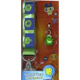 Gotchi Gear: Tama Leash - Camouflage Lanyard and Kuchipatchi by Bandai