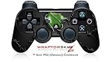 Sony PS3 Controller Skin Barbwire Heart Green