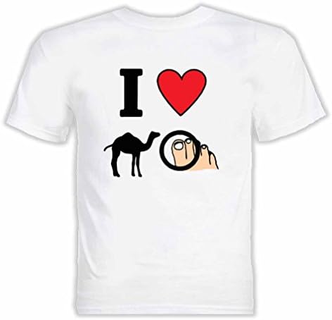 LeadingTshirts Funny Mooses Knuckle Camel Toe Laugh Sexual T-Shirt Large White