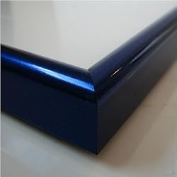Metallic Blue Poster Frame (Size: 27" x 39")