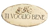 Ti Voglio Bene, I Love You Italian wall plaque