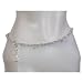 Sterling Silver Belly Chain From India Length 34.75 Inches