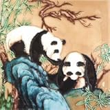 Panda Decorative Ceramic Wall Art Tile 4x4