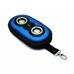 iLuv iSP110 Portable Amplified Stereo Speaker Case (Blue)