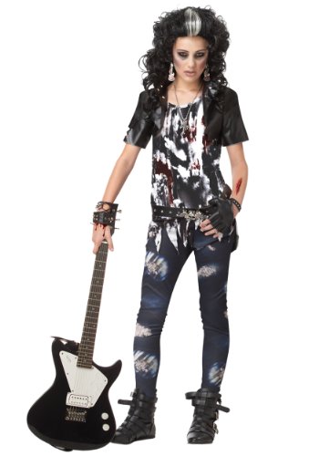 California Costumes Toys Rocked Out Zombie