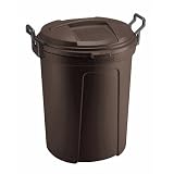 United Industries Corp Tb0030 Roughneck Refuse Container Kona Brown 26 Gallon