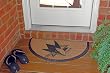 San Jose Sharks Memory Company Team Half Moon Doormat NHL Hockey Fan Shop Sports Team Merchandise