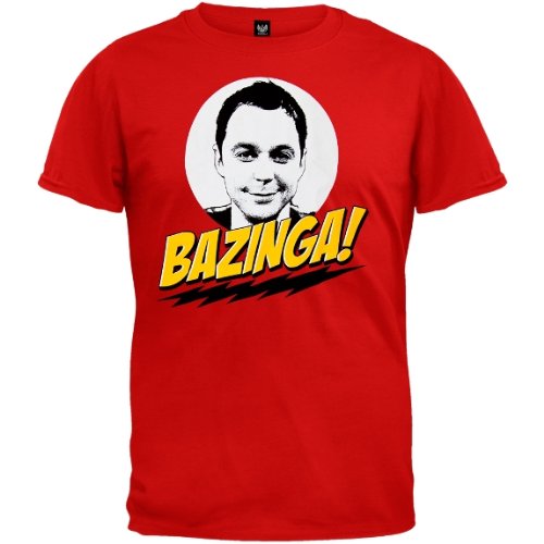 Big Bang Theory Sheldon Bazinga! Men's T-Shirt