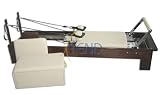 Pilates Max Reformer with Box and Jump Board - Dark Finish - Professional Equipment