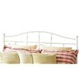 Fashion Bed Group Spalding Twin-Size Vanilla Metal Headboard