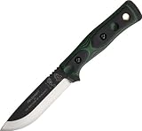 Tops Knives Fieldcraft Knife by B.O.B.: The Brothers of Bushcraft - Green Handle