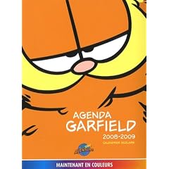 Agenda Scolaire Garfield 2008-2009
