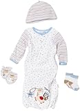 Vitamins Baby 4 pc Gown Set
