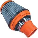 APC 171095 2.5 Universal Stainless Steel Mesh Air Filter with Quick Release Clamp by APC