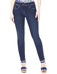 Petite Sculpt & Lift Skinny Denim Jeans