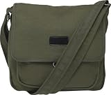 Maxam® Brand Canvas Messenger Bag